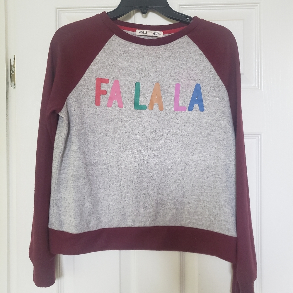 Wallflower Fa La La Sweater Sweatshirt